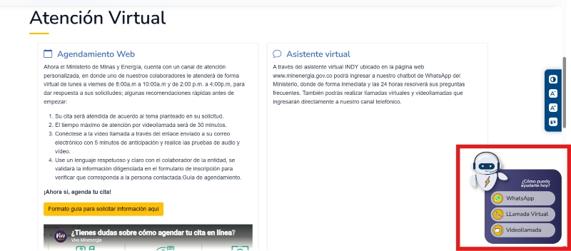 Imagen de referencia para encontrar a INDY en la web