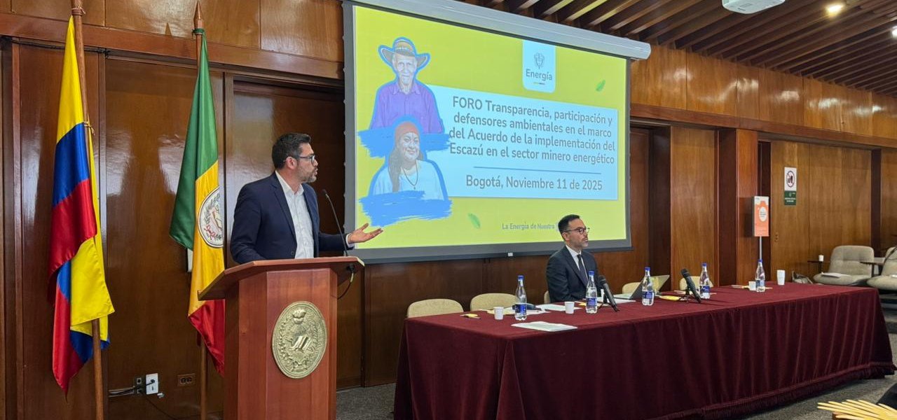 Avanza la implementación del Acuerdo de Escazú en el sector minero energético: información, participación y protección de defensores ambientales