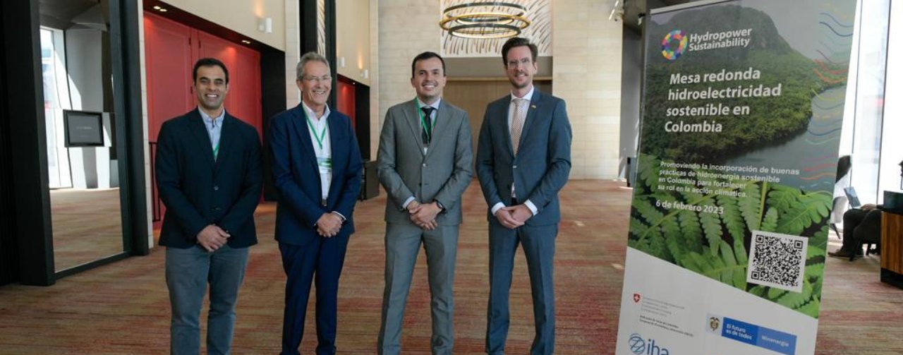 Colombia apuesta a la aplicación de un estándar mundial de sostenibilidad con el apoyo de la Cooperación Económica y Desarrollo (SECO) de Suiza y la Asociación Internacional de Energía hidroeléctrica (IHA)