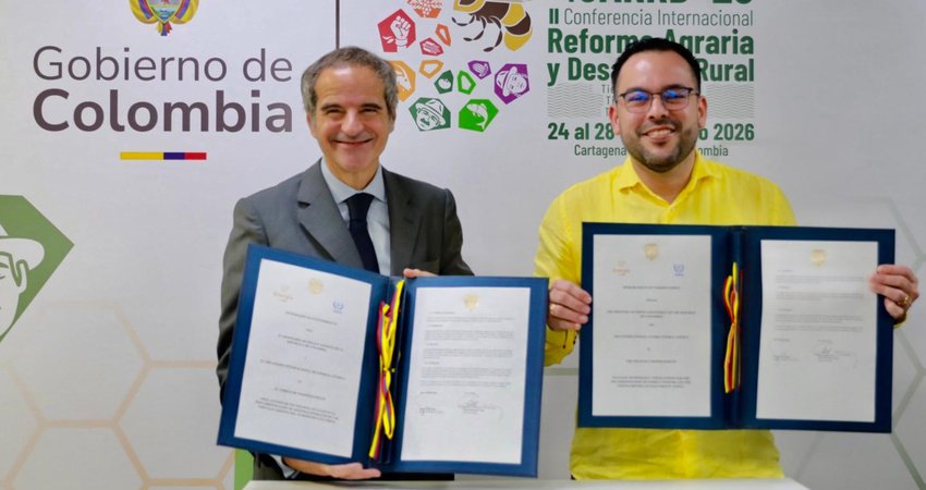 Colombia firma acuerdo con el Organismo Internacional de Energía Atómica para evaluar energía nuclear y fortalecer su seguridad eléctrica