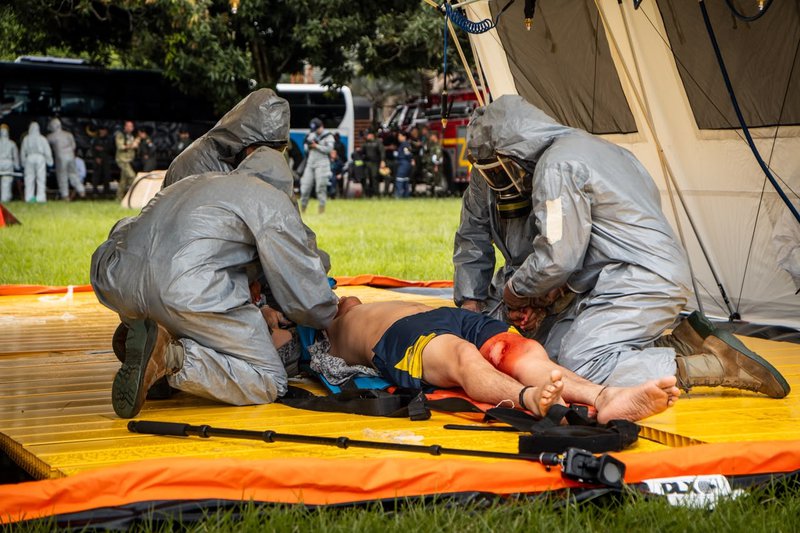 Colombia pone a prueba sus capacidades de respuesta ante emergencias radiológicas con la Misión Escudo Vital - 3