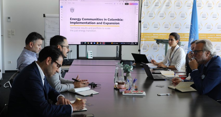 Comunidades Energéticas del Gobierno colombiano llegan a la agenda global de Naciones Unidas para impulsar financiamiento internacional