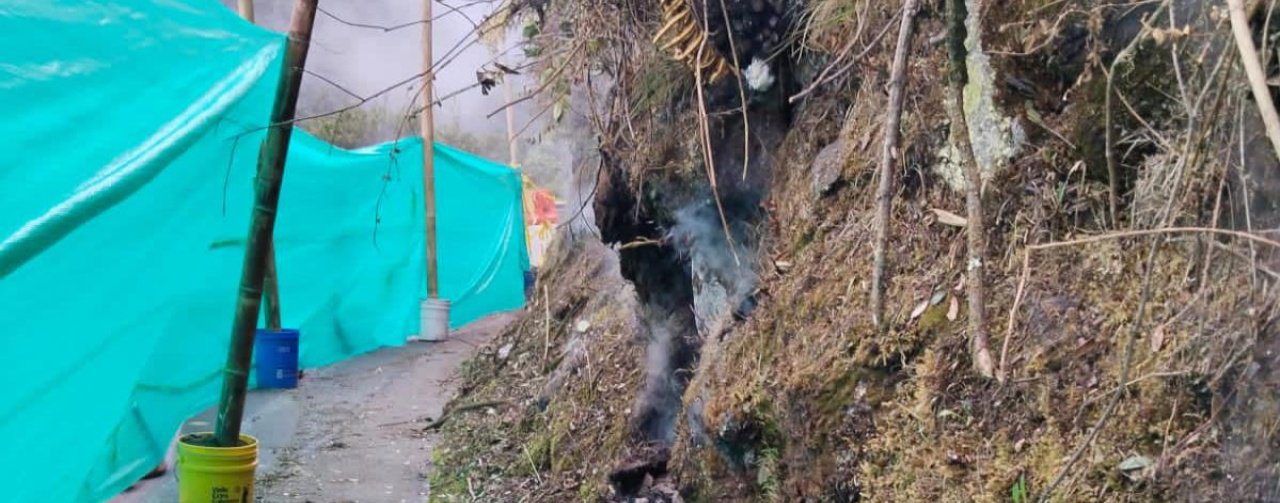 Gobierno y empresas privadas trabajan de manera articulada ante la anomalía térmica en cerro bravo que afecta la prestación del servicio de gas natural