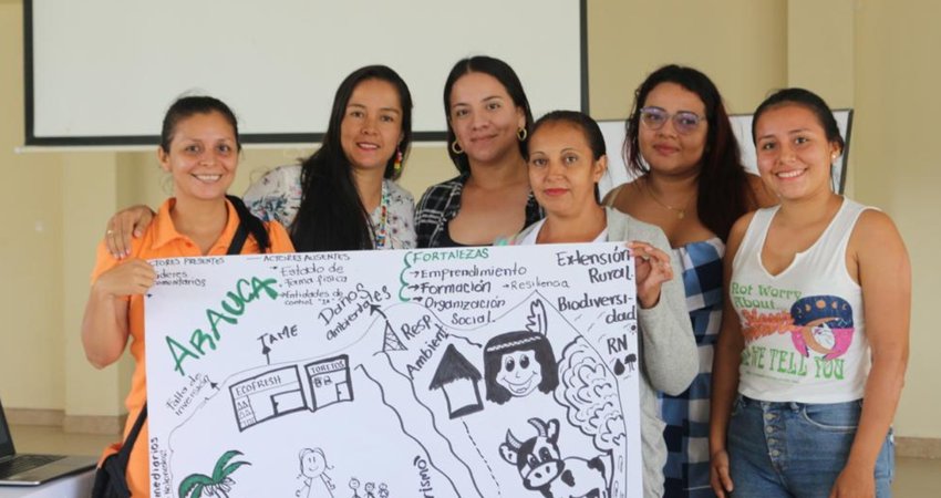 ¡La Transición Energética Justa (TEJ) es con las mujeres! Inician diálogos de género en Tame, Arauca