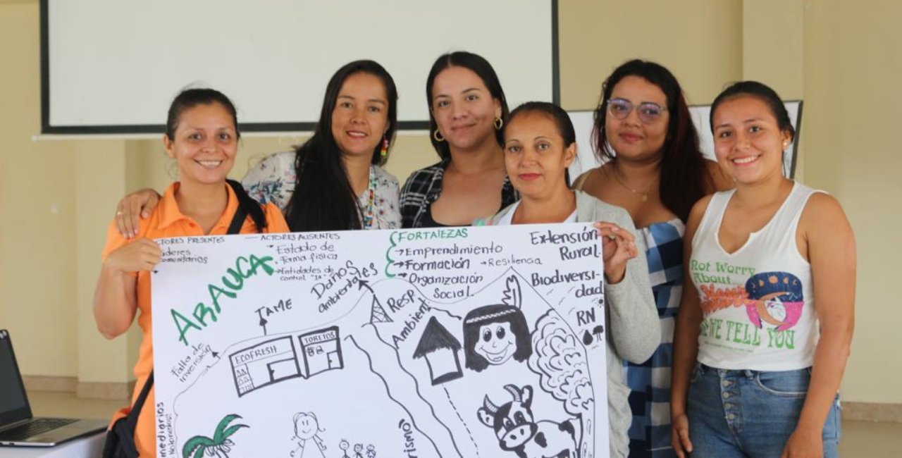 ¡La Transición Energética Justa (TEJ) es con las mujeres! Inician diálogos con enfoque diferencial y de género en Tame, Arauca