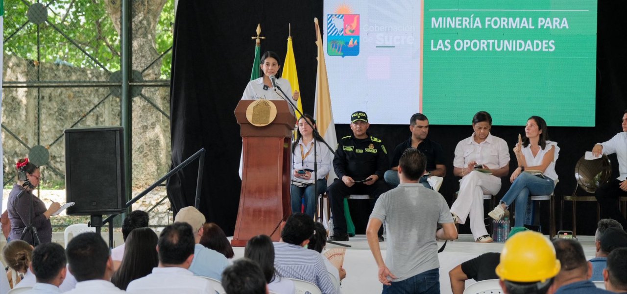 Ministerio de Minas y Energía cumple compromiso histórico para dignificar más de 200 años de minería en Montes de María
