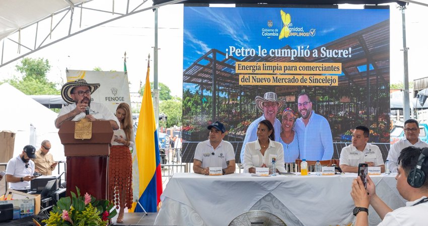 Ministro Edwin Palma respalda creación de comercializadora pública de energía para el Caribe y reitera que la solución no vendrá de quienes crearon la crisis