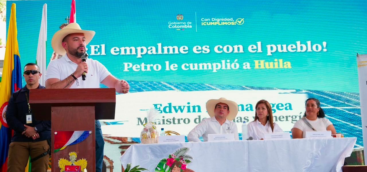 “Vamos a gobernar hasta el 6 de agosto y le vamos a decir al pueblo lo que hicimos”: ministro Edwin Palma.