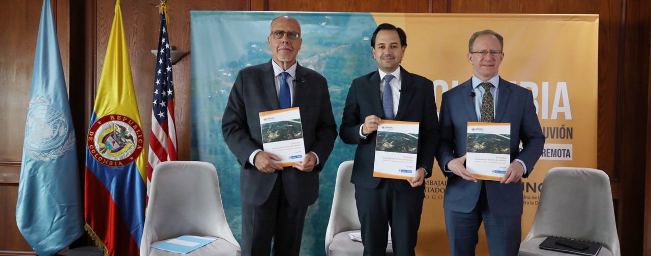 Informe de Explotación de Oro de Aluvión 2021 encontró 98.567 hectáreas con evidencia de esta práctica en Colombia