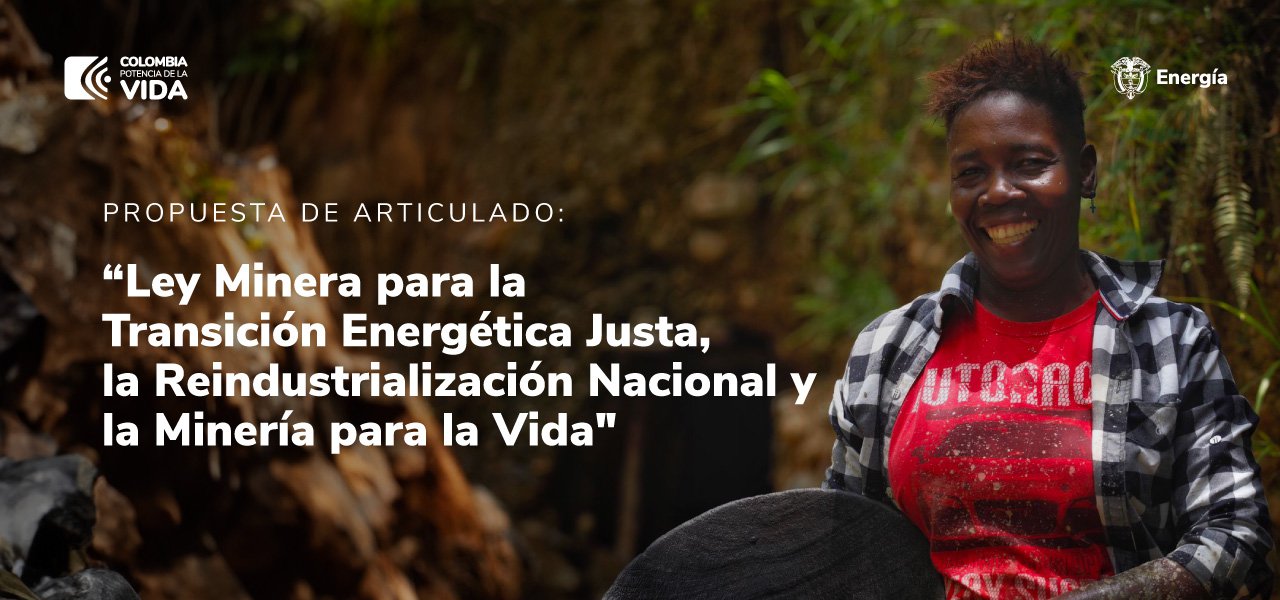 El borrador del Articulado de la Ley Minera, disponible al público desde hoy